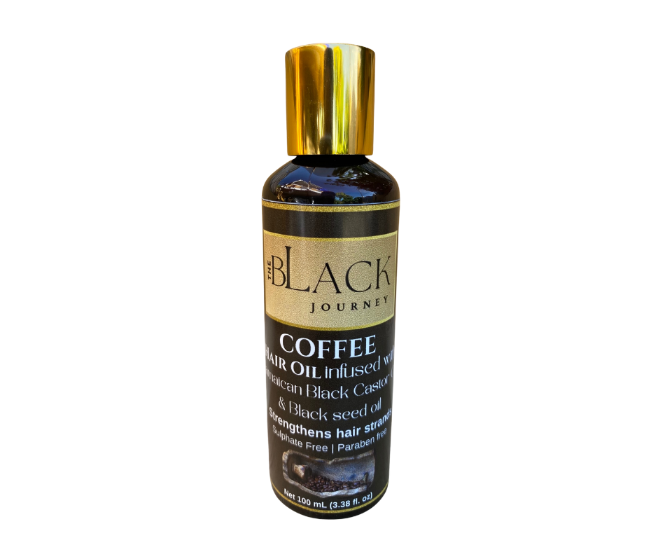 The Black Journey Coffee Hair Oil