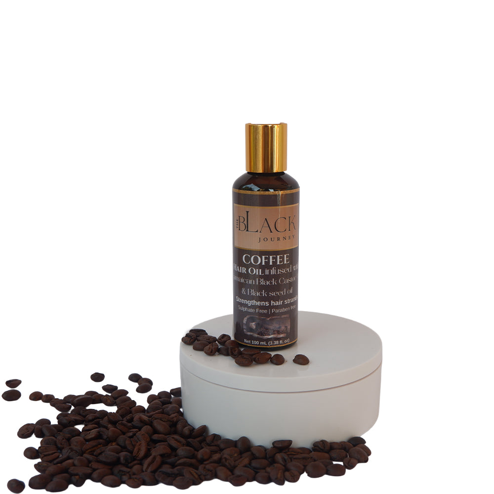 The Black Journey Coffee Hair Oil